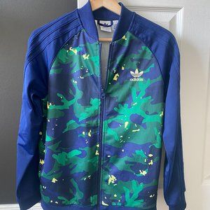 Adidas Originals Boys Kids Junior Track Top Jacket  size 13-14 (L)